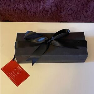 Black Gift Box Candles with Ribbon